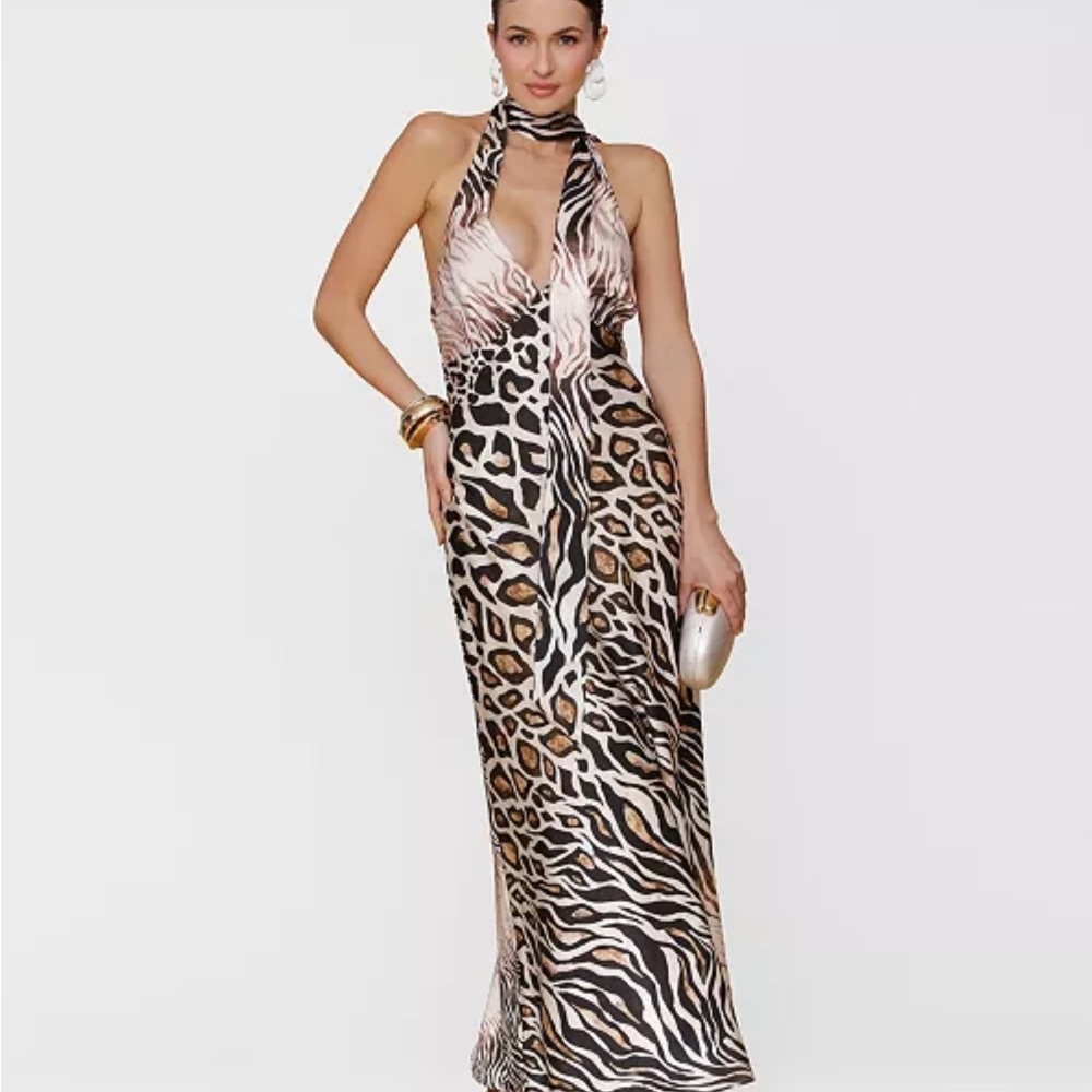 NWT Avec Les Filles Maxi Dress 4